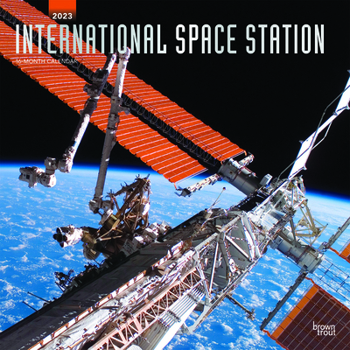 Calendar International Space Station 2023 Square Foil Book