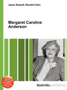 Paperback Margaret Caroline Anderson Book