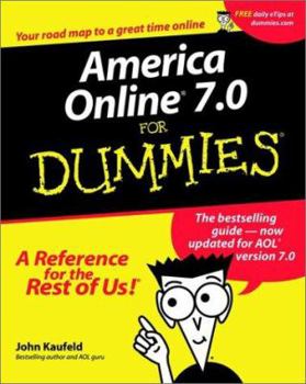 Paperback America Online 7.0 for Dummies Book