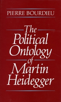 Paperback The Political Ontology of Martin Heidegger Book