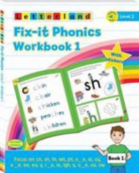 Paperback Fix-it Phonics - Level 2 - Workbook 1 (2nd Edition) Book