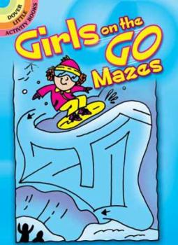 Paperback Girls on the Go Mazes Book