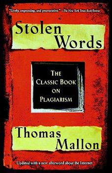 Paperback Stolen Words - The Classic Book on Plagiarism Book