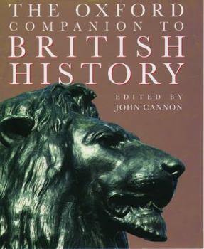 Hardcover The Oxford Companion to British History Book