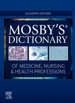 Hardcover Mosby's Dictionary of Medicine, Nursing & Health Professions Book