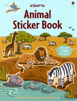 Paperback Animal Sticker Book [With 150+ Stickers] Book