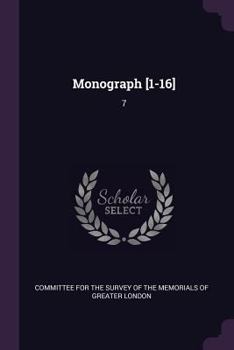 Paperback Monograph [1-16]: 7 Book