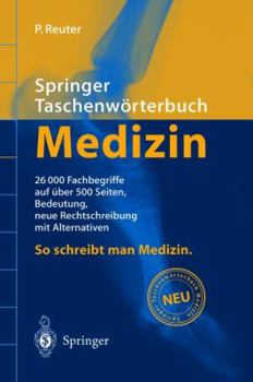 Paperback Springer Taschenwvrterbuch Medizin Book