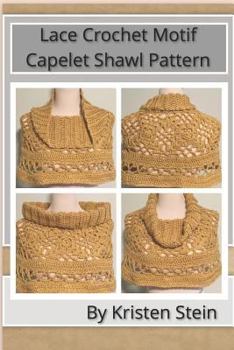 Paperback Lace Crochet Motif Capelet Shawl Pattern Book