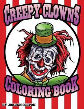 Paperback Creepy Clown Adult Coloring Book