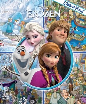 Hardcover Disney Frozen: Look and Find Book