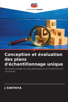 Paperback Conception et évaluation des plans d'échantillonnage unique [French] Book