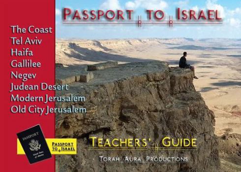 Spiral-bound Passport to Israel Teacher's Guide Book