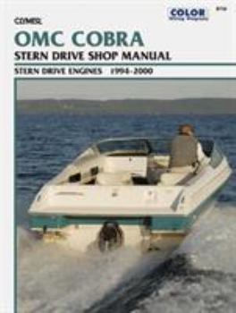 Paperback OMC Cobra Stern Drive Shop Manual 1994-2000 Book