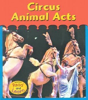 Library Binding Circus Animal Acts Book