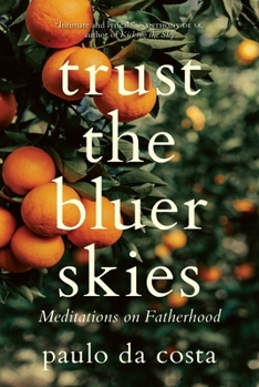 Paperback Trust the Bluer Skies: Meditations on Fatherhood Book