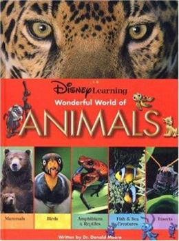 Hardcover Disney Learning Wonderful World of Animals Book