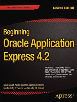 Paperback Beginning Oracle Application Express 4.2 Book