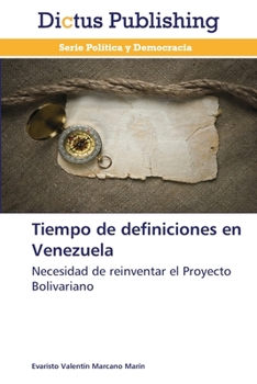 Paperback Tiempo de definiciones en Venezuela [Spanish] Book