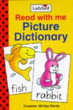 Hardcover Read With Me Picture Dictionary Book