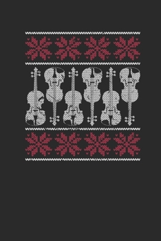 Paperback Christmas Cello: Blank Lined Notebook (6" x 9" - 120 pages) Christmas Themed Notebook for Daily Journal, Diary, and Gift Book