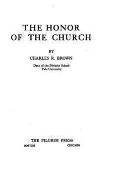 Paperback The Honor of the Church Book