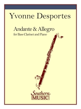 Paperback Andante and Allegro: Bass Clarinet Book