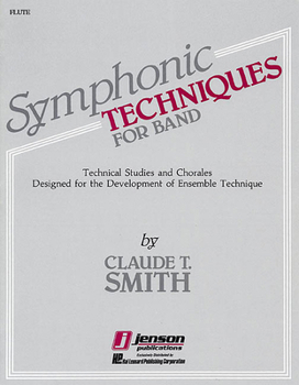 Paperback Symphonic Techniques for Band: Flute Book