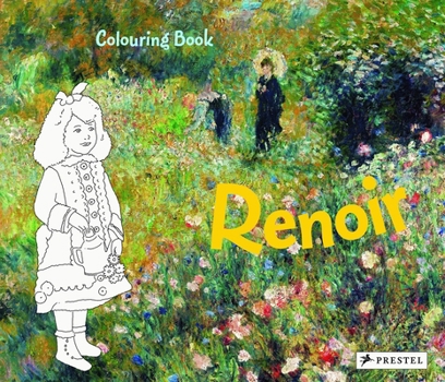 Paperback Coloring Book Renoir Book