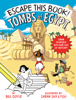 Hardcover Escape This Book! Tombs of Egypt Book