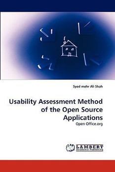 Paperback Usability Assessment Method of the Open Source Applications Book