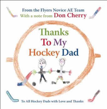 Hardcover Thanks to My Hockey Dad Book