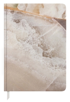 Hardcover Stone Paper Crema Marfil Lined Notebook Book