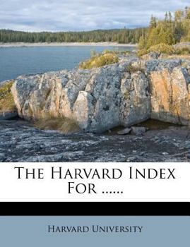 Paperback The Harvard Index for ...... Book