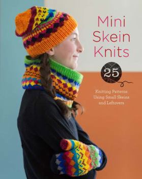 Paperback Mini Skein Knits: 25 Knitting Patterns Using Small Skeins and Leftovers Book