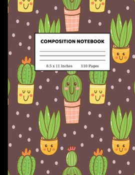 Composition Notebook: Pretty Wide Ruled Paper Notebook Journal Wide Blank Lined Workbook for Teens Kids Students Girls for Home School College for Writing Notes 8.5 x 11, 110 pages