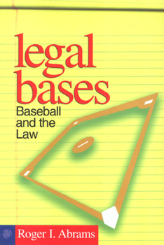 Paperback Legal Bases: Baseball and the Law Book