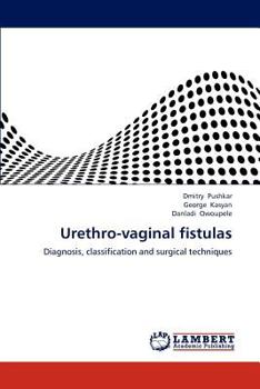 Paperback Urethro-vaginal fistulas Book