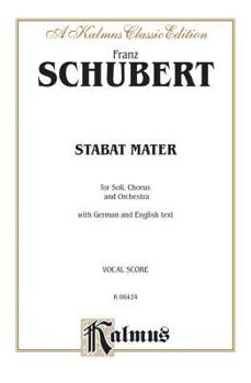 Paperback Stabat Mater (Klopstock): SATB divisi with STB Soli (Orch.) (German, English Language Edition) (Kalmus Edition) (German Edition) Book