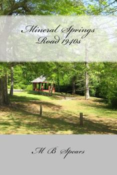Paperback Mineral Springs Road 1940s: Memory Is My Name Book