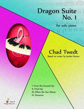 Paperback Dragon Suite No. 1 by Chad Twedt : For Solo Piano Book