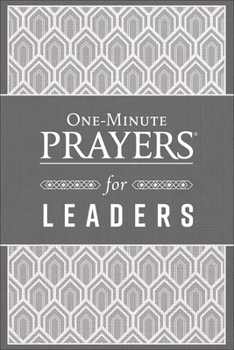 Hardcover One-Minute Prayers for Leaders Book