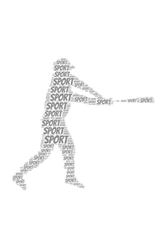 Sport: Notizbuch, Notizblock | Kariert, Karierte, Kariertes, Karo-Raster | DIN A5, 120 Seiten | Notizen, Ideen, Gedanken, Erinnerungen, Termine, Planer, Tagebuch, Organisation (German Edition)