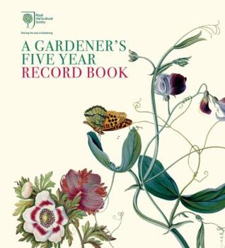 Paperback Rhs a Gardener's Five Year Record Book