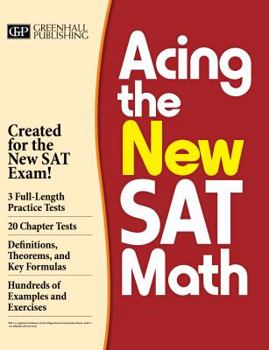 Perfect Paperback Acing the New SAT Math Book