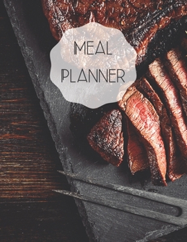 Meal Planner: Track and plan your food weekly, contains shopping list