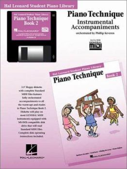 Piano Technique Book 2 - GM Disk: Hal Leonard Student Piano Library