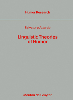 Hardcover Linguistic Theories of Humor Book