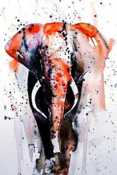 Paperback Elephant Notebook: Blank Lined Journal, Softcover (6x9 Inches) with 120 Pages Book