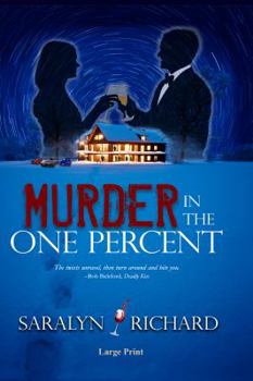 Paperback Murder in the One Percent Large Print Book